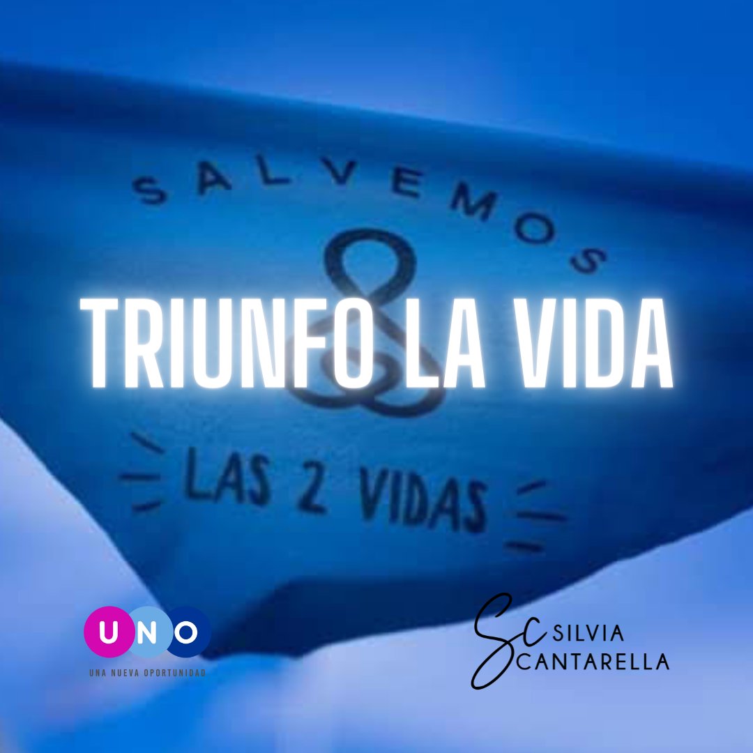 Triunfó la vida 💙
Hoy la Corte Suprema de Estados Unidos falló en contra del aborto.

El futuro es celeste - Viva la #VIDA 

#SalvemosLas2Vidas #ProVida