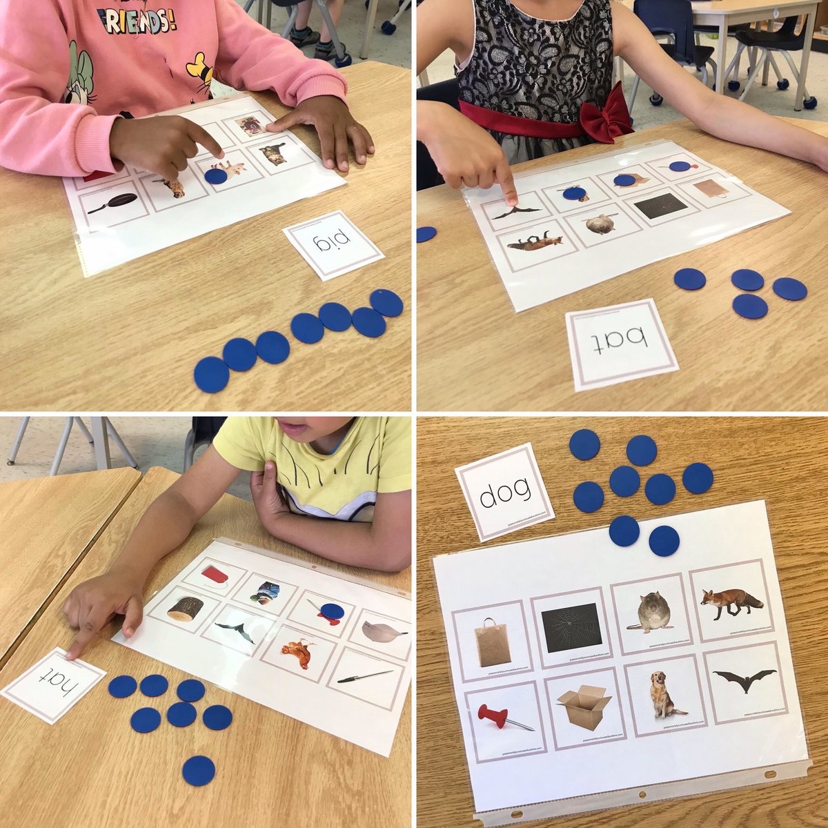 Our students love playing this CVC BINGO game and practicing their decoding skills. 

Thank you <a href="/TracyPick/">Tracy Sims</a> and <a href="/CherylEmrich/">Cheryl Yoworski</a> for this great resource.