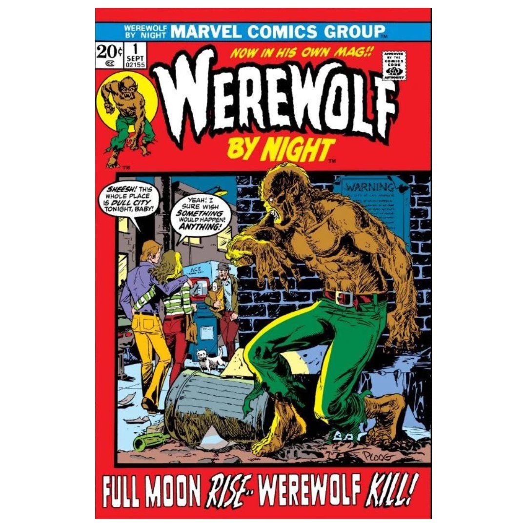 comic_fantastic's tweet photo. Fifty years ago! The Series lasted for 43 issues—not bad... for a werewolf...
#marvelmonsters #werewolfbynight #comicbookcovers #bronzeagecomics #marvelcomics #marvelcomicsgroup #makemarvelmine #firstissuefriday #fanatasticcomicfan https://t.co/NRK1Anm5xS