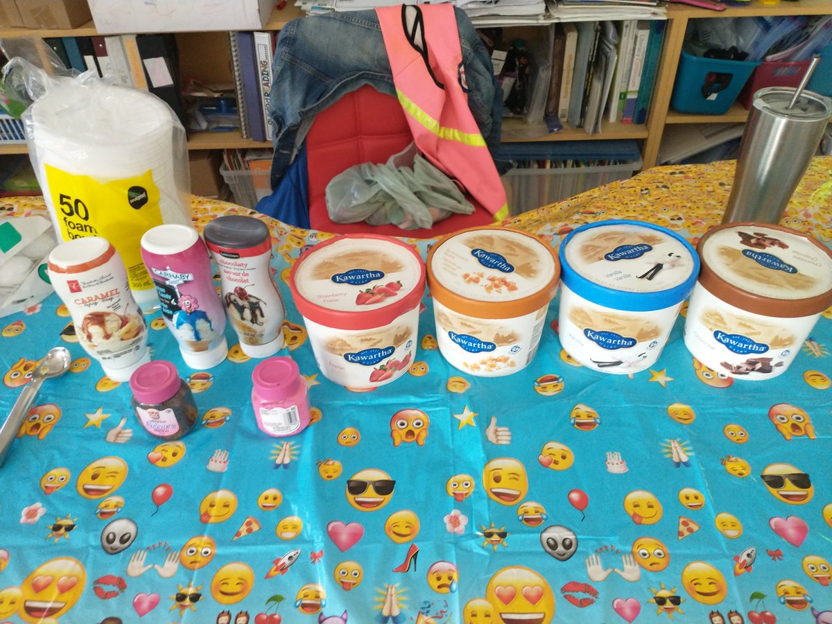 AngieDShows's tweet photo. Surveys to help determine what flavours needed to be included in our ice cream party!
@kawarthadairy 
@TLDSB 
@LeslieFrostPS https://t.co/9QsK88VFZY