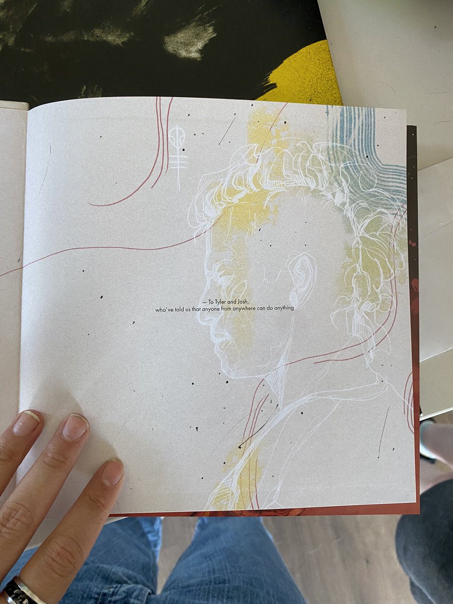 just got this in the mail and i could not be happier. so proud of everyone who helped to make this happen. thank you for the beautiful art, im definitely displaying it in my new apartment ❤️ #IM_TOP #TOP_BOOK <a href="/ImTOP_EVENT/">TØP ARTBOOK</a>