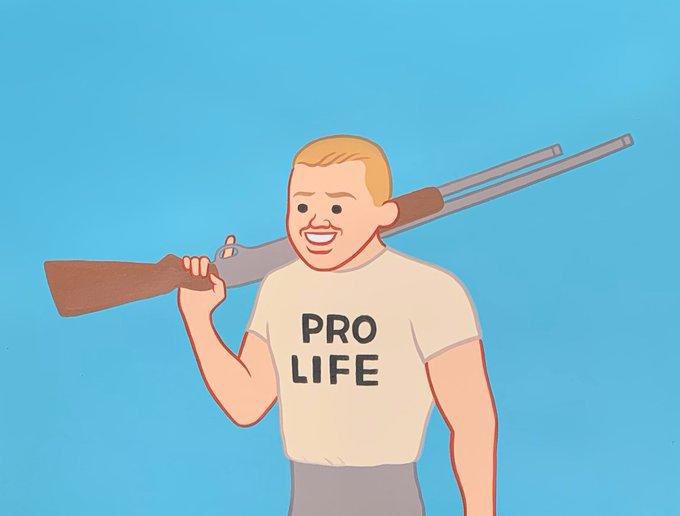 aleiMC12's tweet photo. Ilegal abortar, legal comprar armas.

#RoeVsWade https://t.co/M9NNbKQzDE