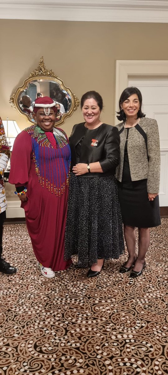 RSAHC_NZ's tweet photo. #Matariki, celebrating the first official recognition of Matariki as a public holiday with Governor Governor General Dame Cindy Kiro. An evening of amazing korero , Kai , waiata and Aroha @DunlopBennett @DIRCO_ZA @NanaiaMahuta https://t.co/kOyxCu4yG6