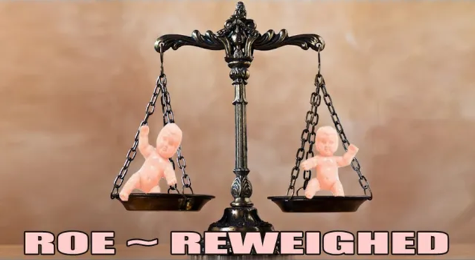 Roe V Wade  "reweighed" VIDEO: https://t.co/PXV0TPIxGz   #roevwadeoverturned https://t.co/NAIOQdvOGD<a href="/tag/roevwadeoverturned"class="tags"><span>#roevwadeoverturned</span></a>