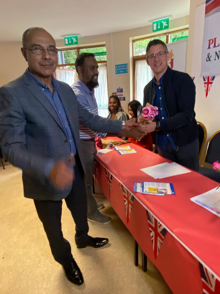 NasarAl70038831's tweet photo. Welcome to BBSC! Cllr Stuart King leader of Labour group at the Croydon Council. Thanks for attending the 19th June 2022 event 😀 @MohammedIslam_1 @Stuart_King @SteveReedMP @LabourSJ @AppuDhamodaran @ValShawcross @ARCCLTD @MinsuR @CroydonLabour @PatsyjCummings @ManjuShahul #Croyd https://t.co/CptQyHvEu9