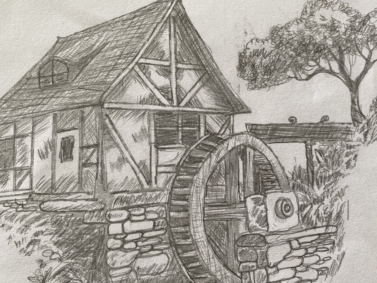 MrsNagy2's tweet photo. I’ve been admiring this sketch a student did for a long time. Today, she told me to have it. It must be framed. I just love it!!! https://t.co/zWvPF1LBYa