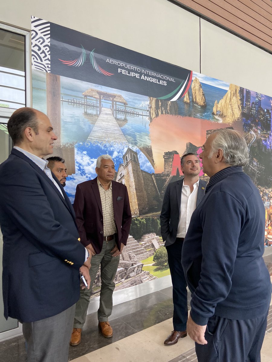 TorrucoTurismo's tweet photo. El @aifa_aeropuerto, un aeropuerto bien planeado, administrado y operado, coinciden Sectur y Diputados https://t.co/rs92StSN0a. Muchas gracias por la recepción y el recorrido. https://t.co/moukUegO9Q