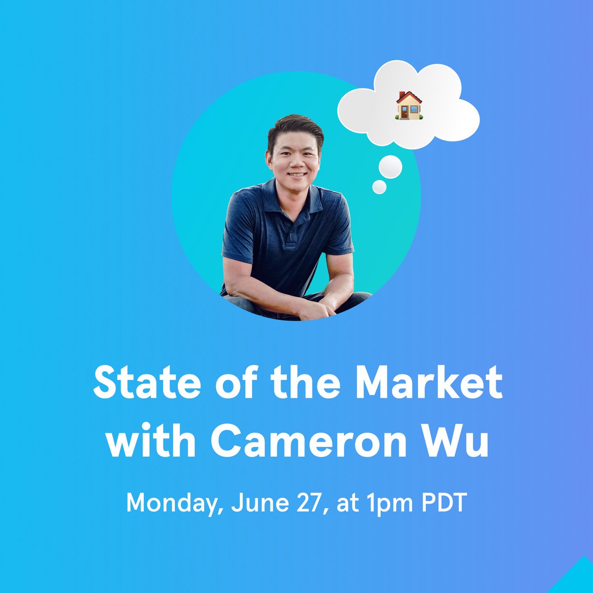 Real estate market, interest rates, mortgages, and more! Arrived is hosting a special live webinar with our VP of Investments &amp; own industry expert, Cameron Wu. Bring your questions and register here 👉 bit.ly/3HR8i7Y