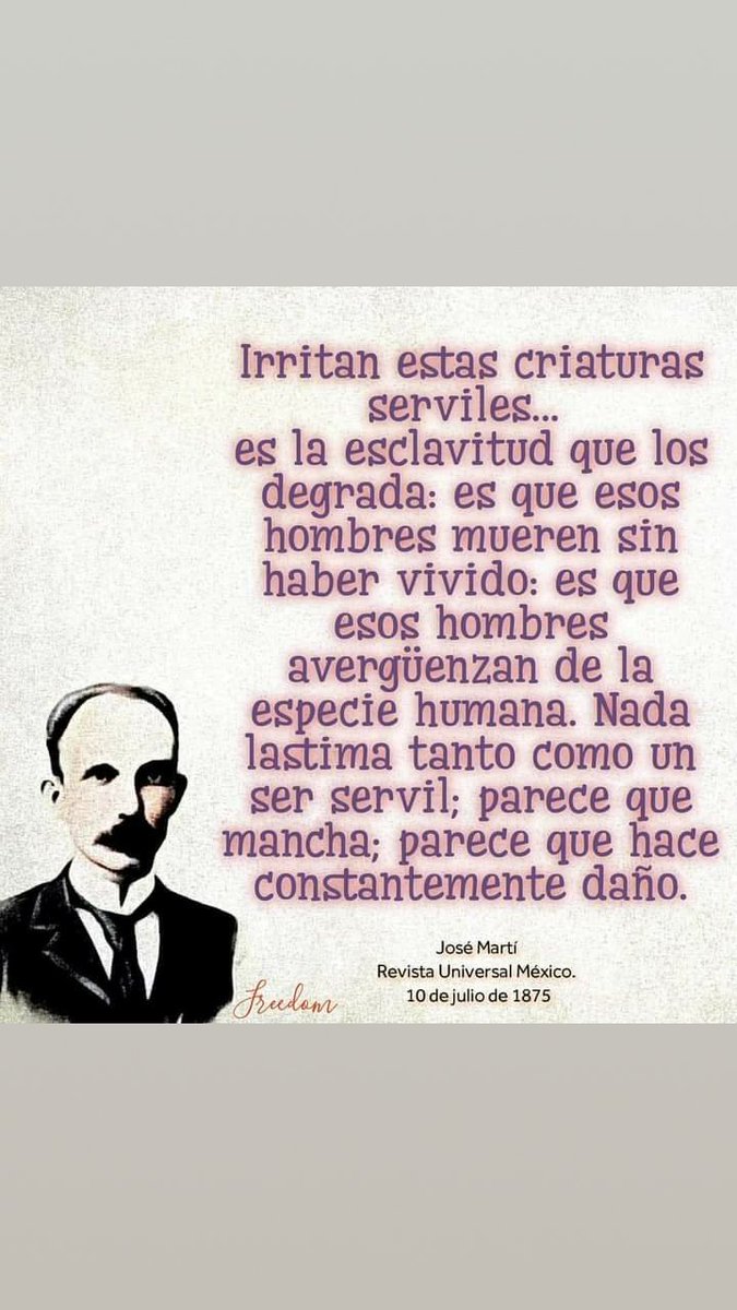 El Apóstol a 127 años de su inmortalidad mantiene total vigencia en sus pensamientos. #CubaPorLaPaz