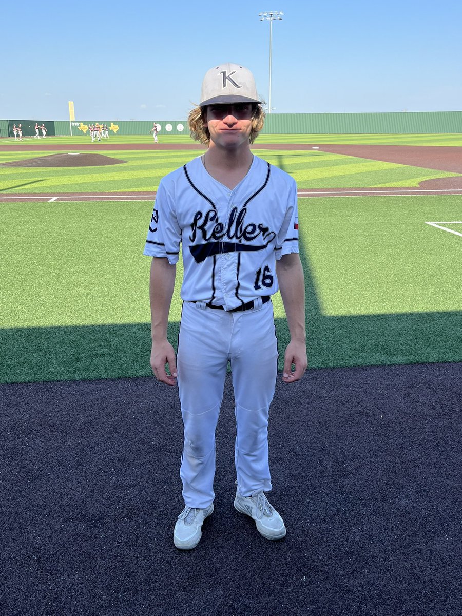 GAPTTournaments's tweet photo. Player of the Game:
#16 Cade Crow! The lefty threw 4 innings and didn’t allow any runs. He was also 2-3 at the plate! Great day Cade!

Keller Falcons 15u
Timber Creek High School
2025

@gapttournaments

#vtoolscouted https://t.co/rSzH9bpiGC