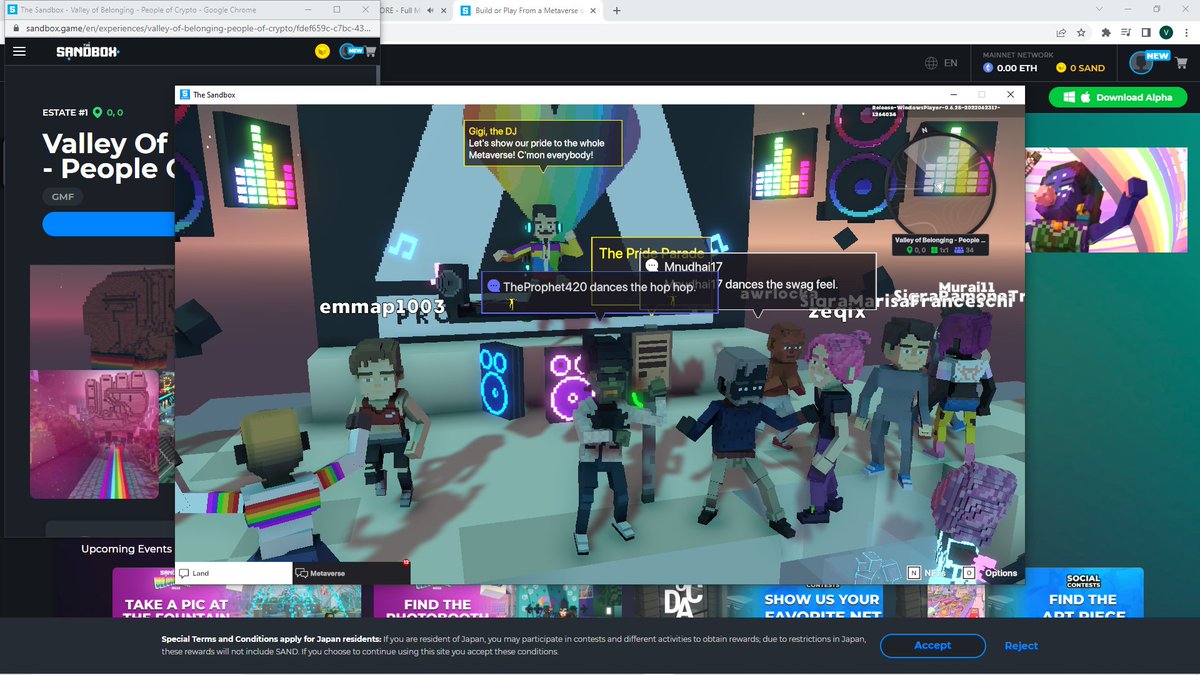 TheProp51955751's tweet photo. @TheSandboxGame @People0fCrypto I just participated in the #BelongingWeek contest for a chance to win a People of Crypto Avatar! Check out my screenshot below!
👇 https://t.co/DOsAvLBzqL