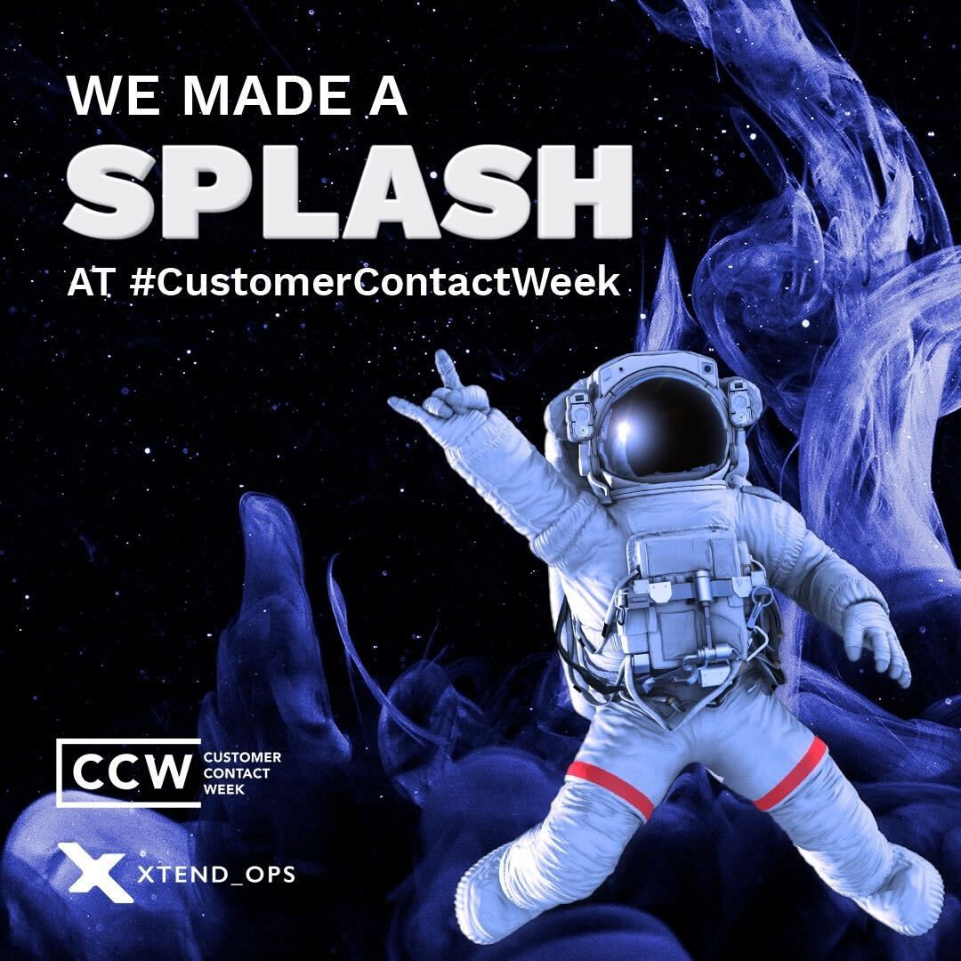 xtendops's tweet photo. We made a splash at #CustomerContactWeek with our #StayWild booth and session with CEO Sean McCreery and clients HelloFresh &amp; J.Crew! Congrats to the CCW team and all involved! #CCWVegas https://t.co/8BkC31qD2x