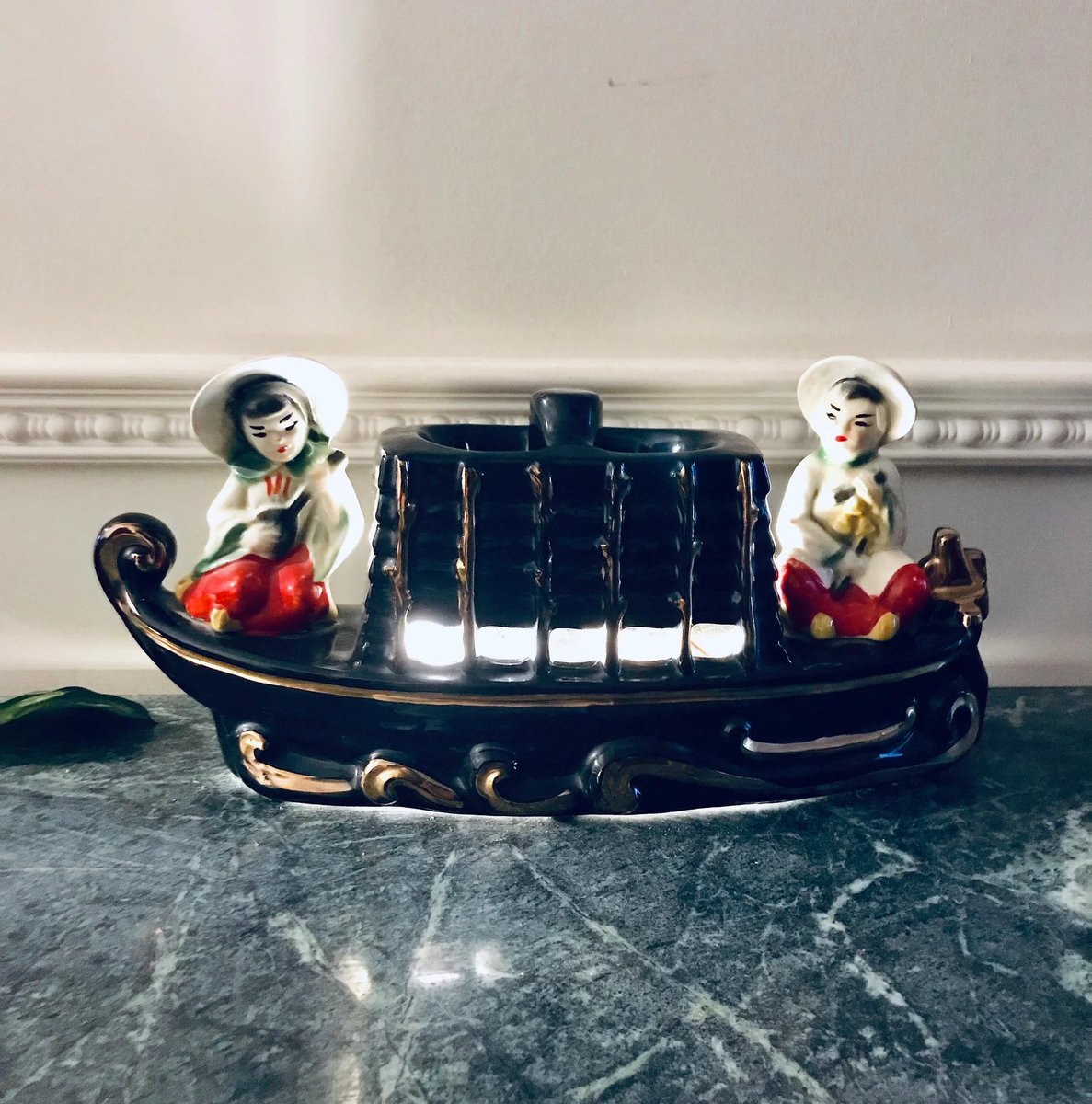 KolaBlueRose's tweet photo. Home furnishings lamp / Oriental lighted  Lamp ceramic vessel Premco 1954 figural home decor https://t.co/shoSMr0lTZ https://t.co/bamSYVPJv2