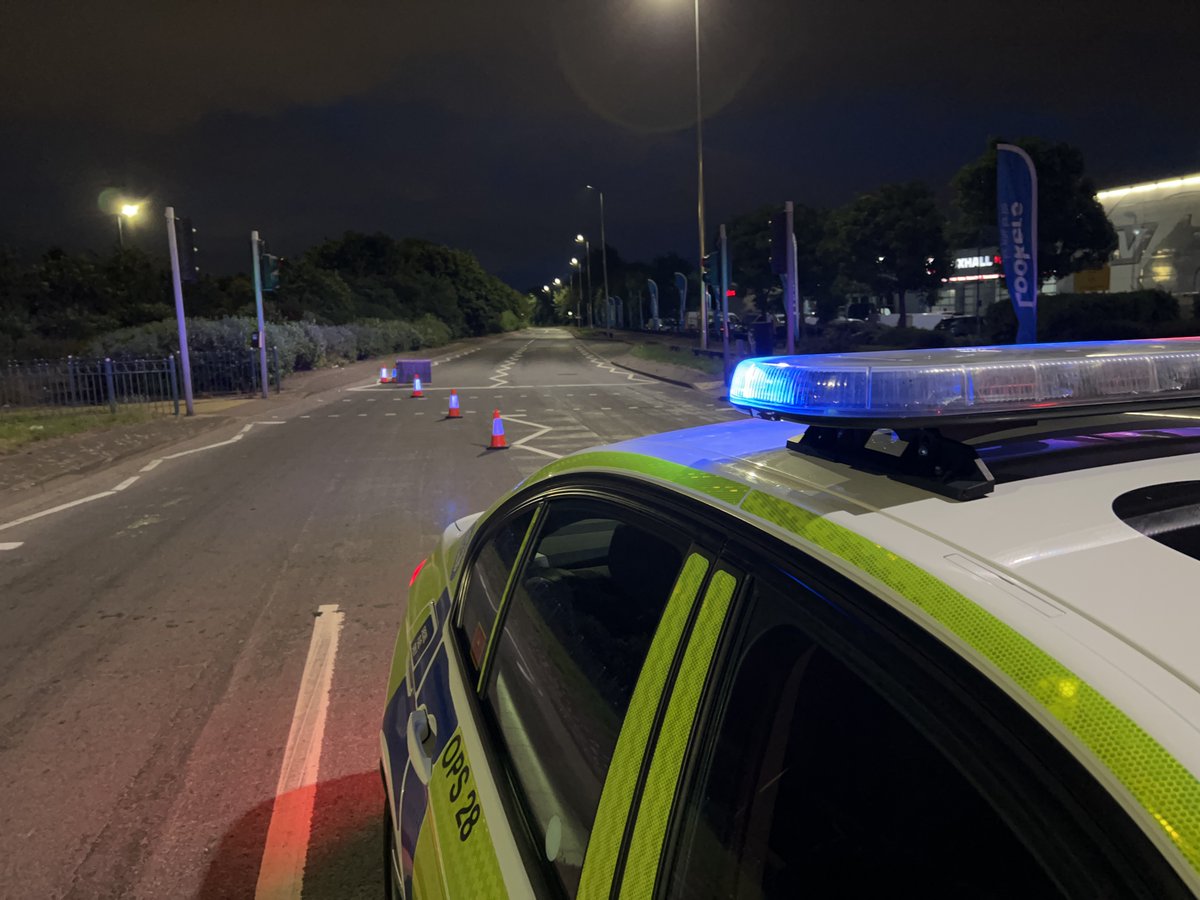 Trafficwmp's tweet photo. We conducted a speed operation on Heartlands Parkway tonight (40 MPH restriction). In an hour we stopped 17 motorists for a variety of speeds. This Lamborghini being the worst offender, captured doing 95 MPH!! All drivers reported #Fatal4 #SlowDown #SpeedKills #SafetyForAll https://t.co/xU1G0oOi0d