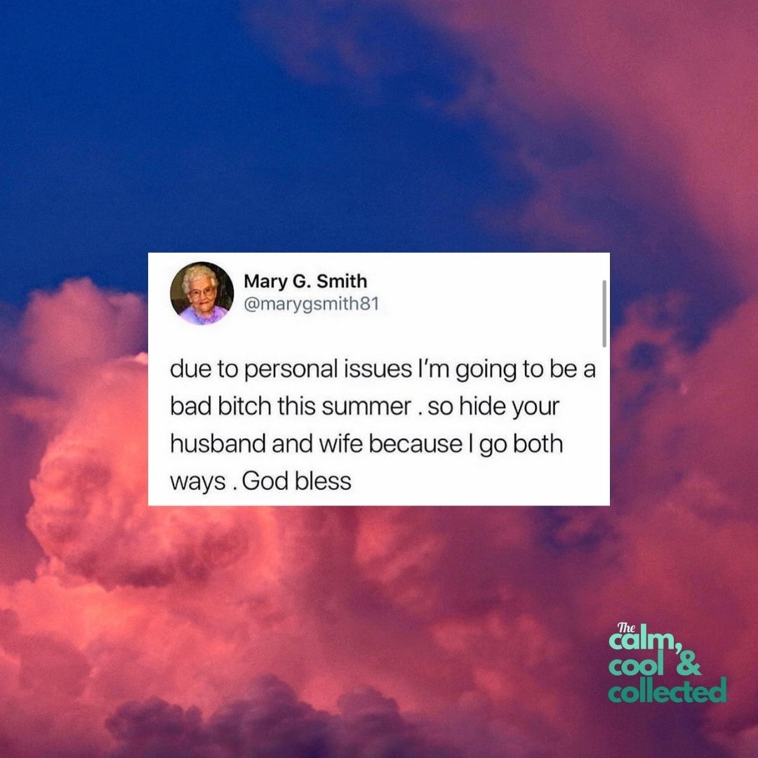 ...surprised her name is Mary G and not Mary J.
💚🌿

#maryjane #maryj #mj #smoke