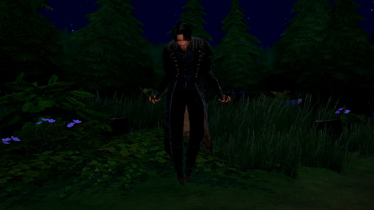 TheMomCave1's tweet photo. Nathan couldn't possibly get any hott. . .🥵🦇🩸 

Take that stinky pup. #gregwho #ShowUsYourSims https://t.co/bbopimmzdd
