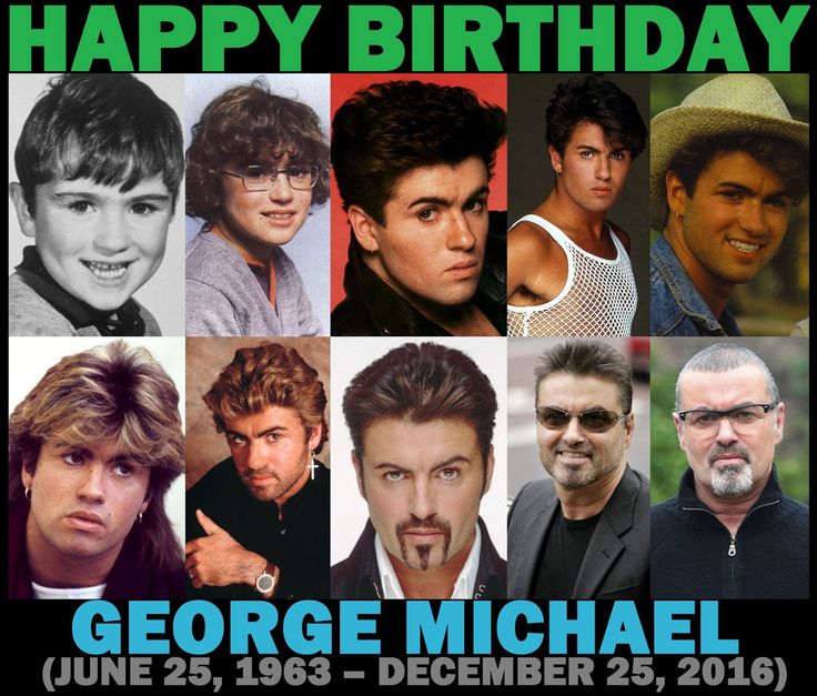 Happy Birthday George Michael       