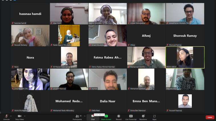 ArabsInNeuro's tweet photo. #ArabCompNeuro22 came to an end but the journey has just begun
We'd like to thank everyone who made this possible! MANY THANKS to our volunteers, TAs, and instructors that worked hard to bring computational neuroscience to the #Arab world.
Big thanks to our mastermind @mabdelhack https://t.co/Oqci6j6A54