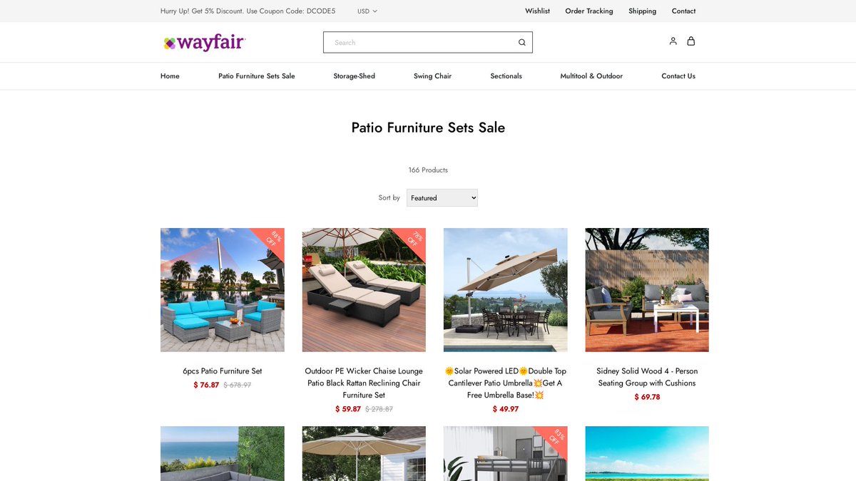 ScamiBot's tweet photo. #Trademark #infringement targeting the @Wayfair brand.

⏰ Confirmed active: June 22, 2022
🌐 Hosted via: @cloudflare
💻 IP address: 104.16.198.133
👨‍💻 Domain name: spaaccestore(.)com

#scam #scamaware #scamalert #fraud #ecomscam #phishing https://t.co/qcfeogZPuO