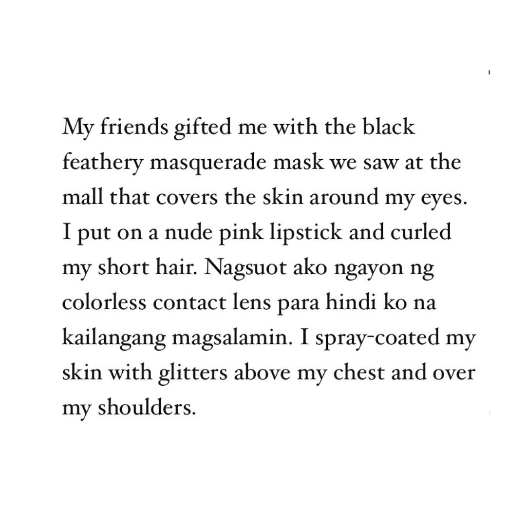 irshwndy's tweet photo. I think one of my improvements as a writer is being descriptive in how my characters look. Nakaka-enjoy pala magsulat kasi para silang mga manika na binibihisan mo. 🥰❤️ It's also a good visual mental exercise! (Photo is an excerpt from Drunk Date by irshwndy) #DateSeries https://t.co/tqPhQvcBLo