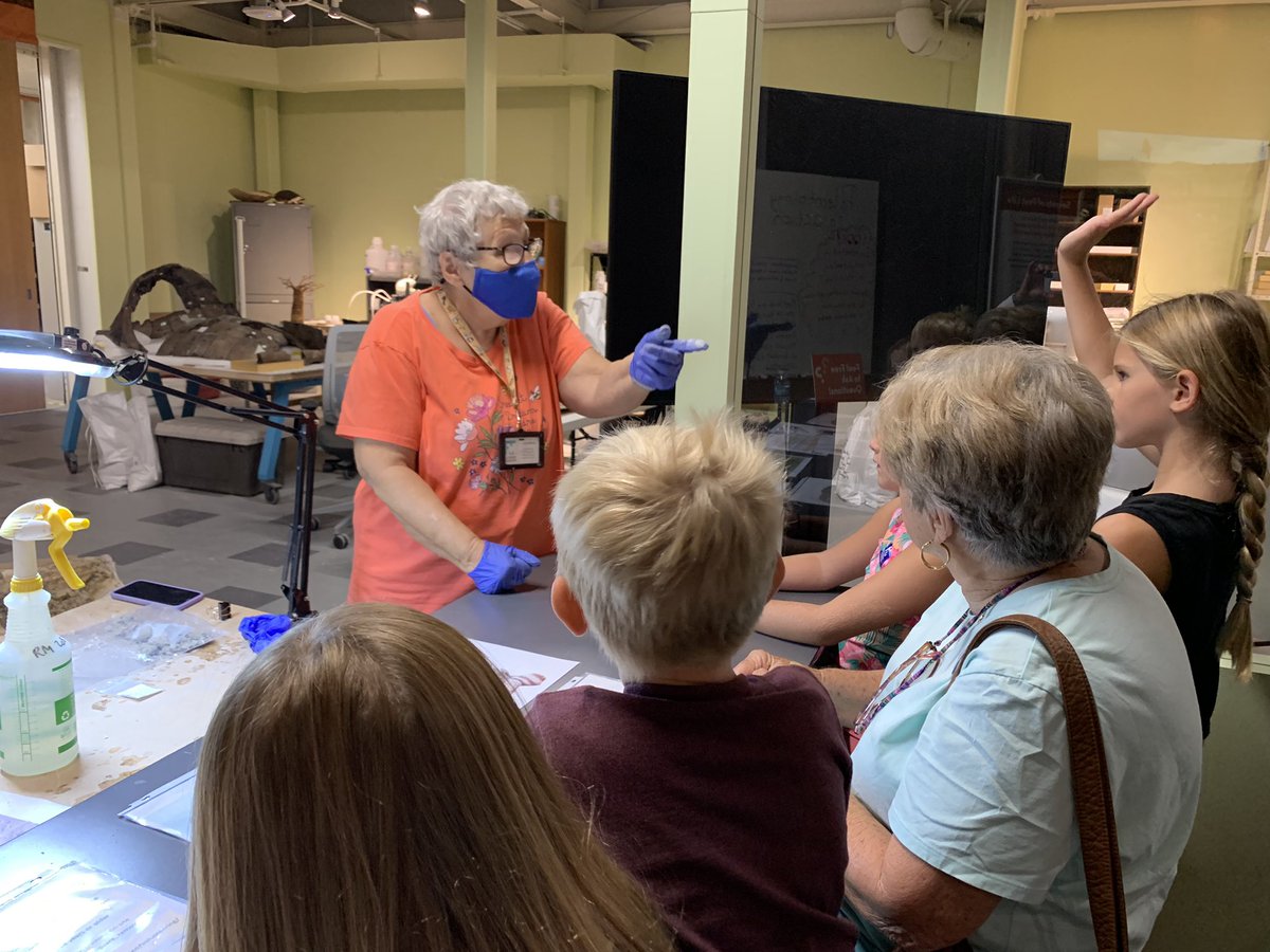 lambdawn's tweet photo. Took kids to Florida History Museum.  They asked questions of a scientist. #retirement https://t.co/fBPuOF2yY2