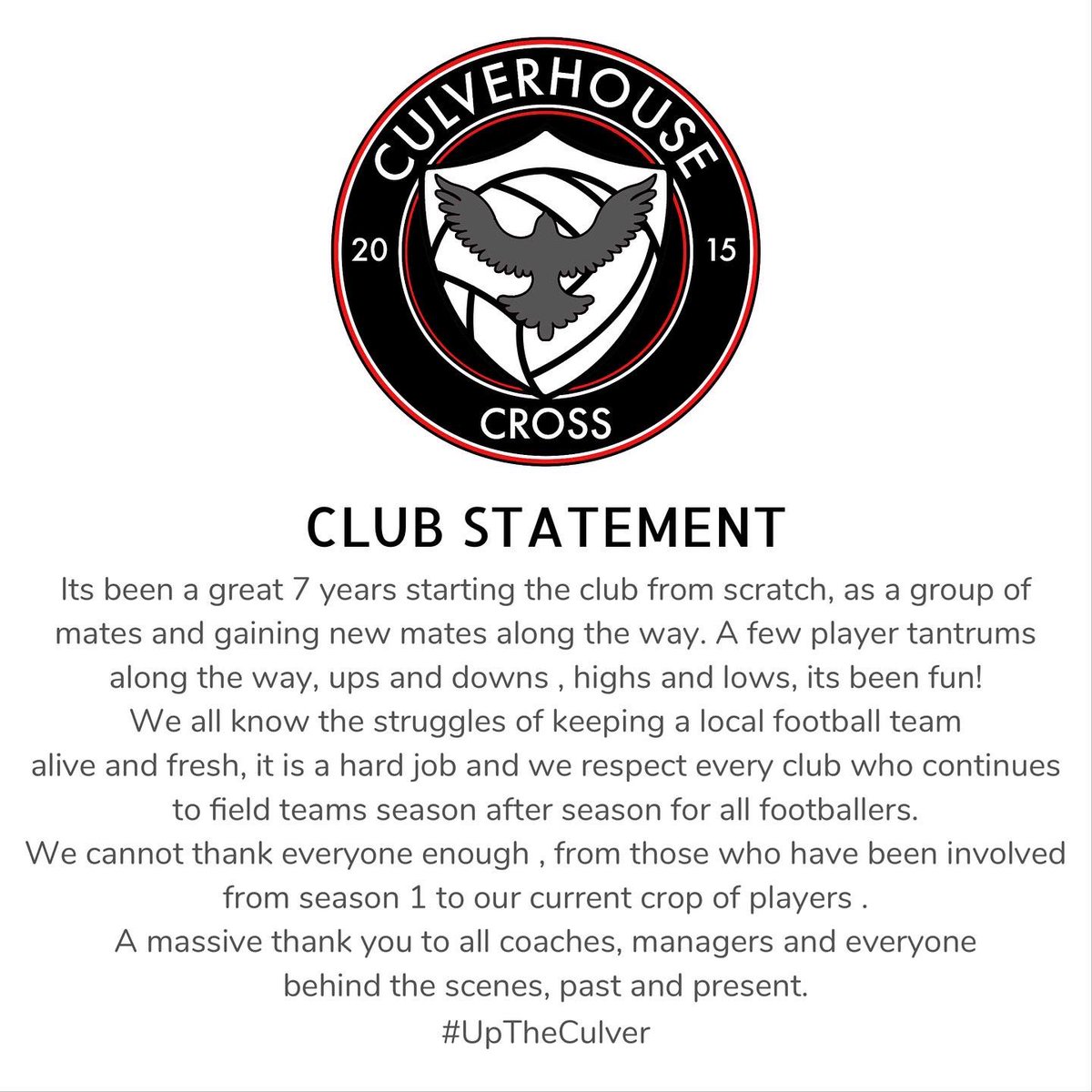 Culverhouse Cross AFC tweet media