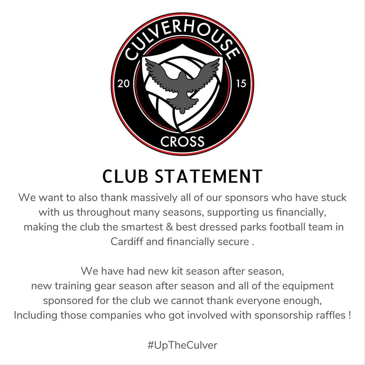 Culverhouse Cross AFC tweet media