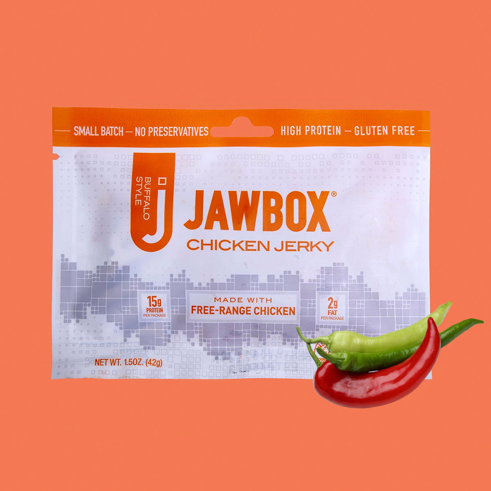 jawboxjerky's tweet photo. ⭐️⭐️⭐️⭐️⭐️
"I keep at least half a dozen packages of Jawbox Chicken Jerky in my car at all times. Great for a quick intake of great tasting protein!" https://t.co/EvTADmUyIP