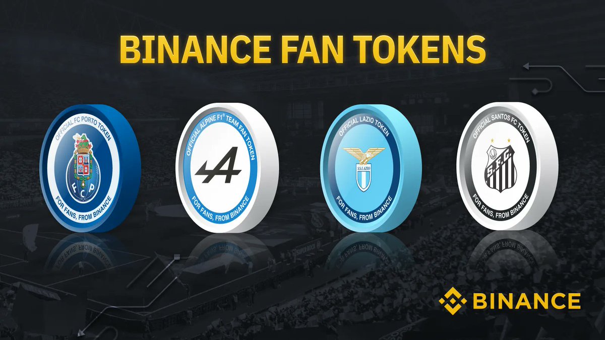 binance's tweet photo. A quick look at our current #Binance fan token collection.
 
Which fan tokens would you like to see next? https://t.co/OKJ64LqVe8