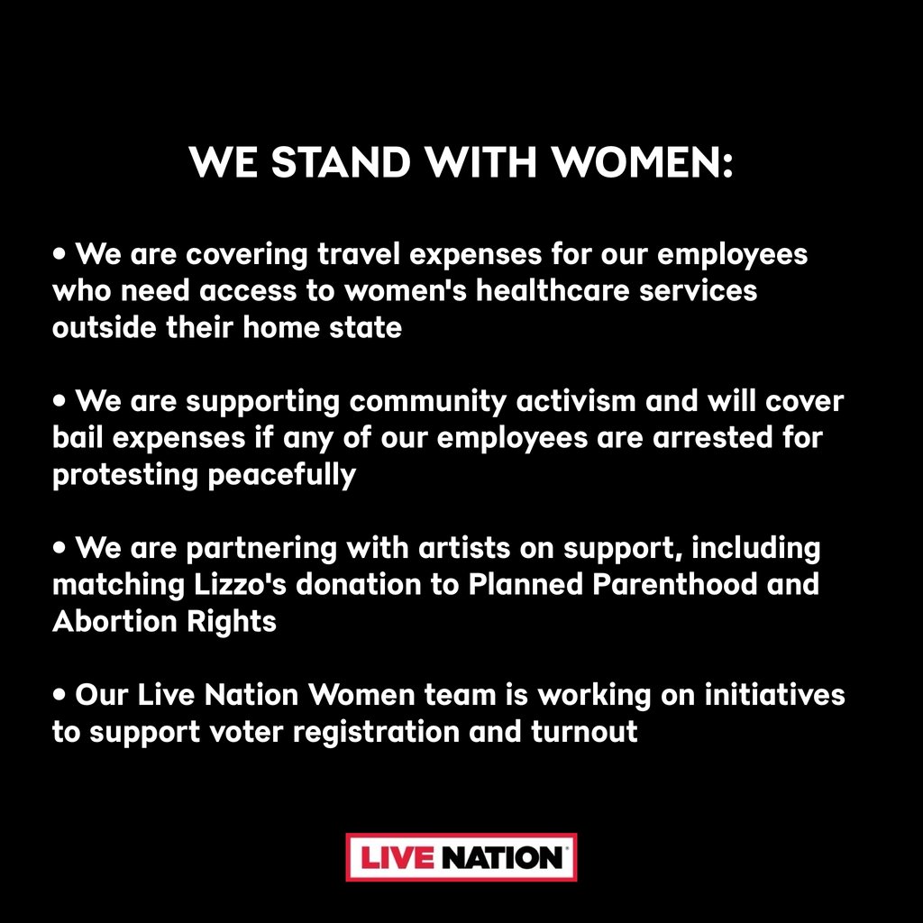 Live Nation tweet media