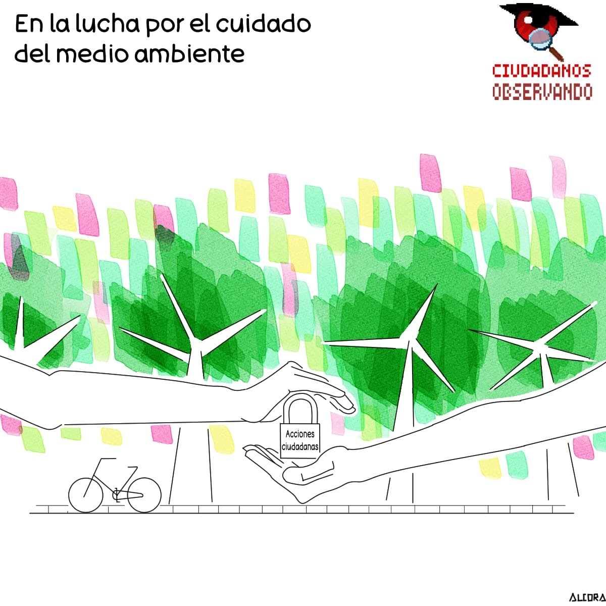 CiudadanosObser's tweet photo. La verdadera defensa verde.
Excelente cartón de nuestro colaborador @elalcora https://t.co/MbXUo0Id0Z