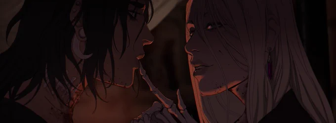 That lovely Arm scene with Harrow and Ianthe. Yes i ship these weirdos. 