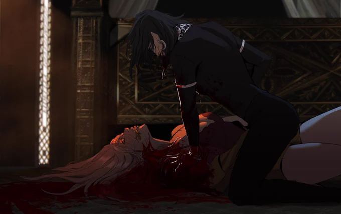 That lovely Arm scene with Harrow and Ianthe. Yes i ship these weirdos. 