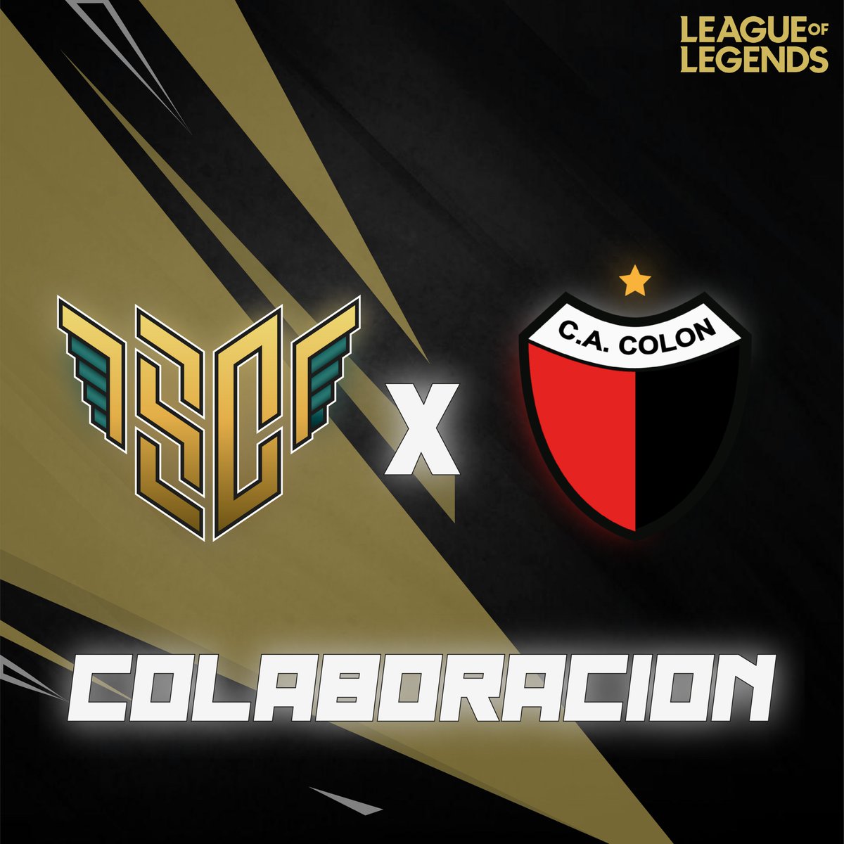 Sharo_Crew's tweet photo. Nos vestimos de rojo y negro para representar en League Of Legends al sabalero !
@ColonEsports 🔴⚫️
#GoColon 👊
#eSports #LeagueOfLegends https://t.co/MRjOPY4MzO