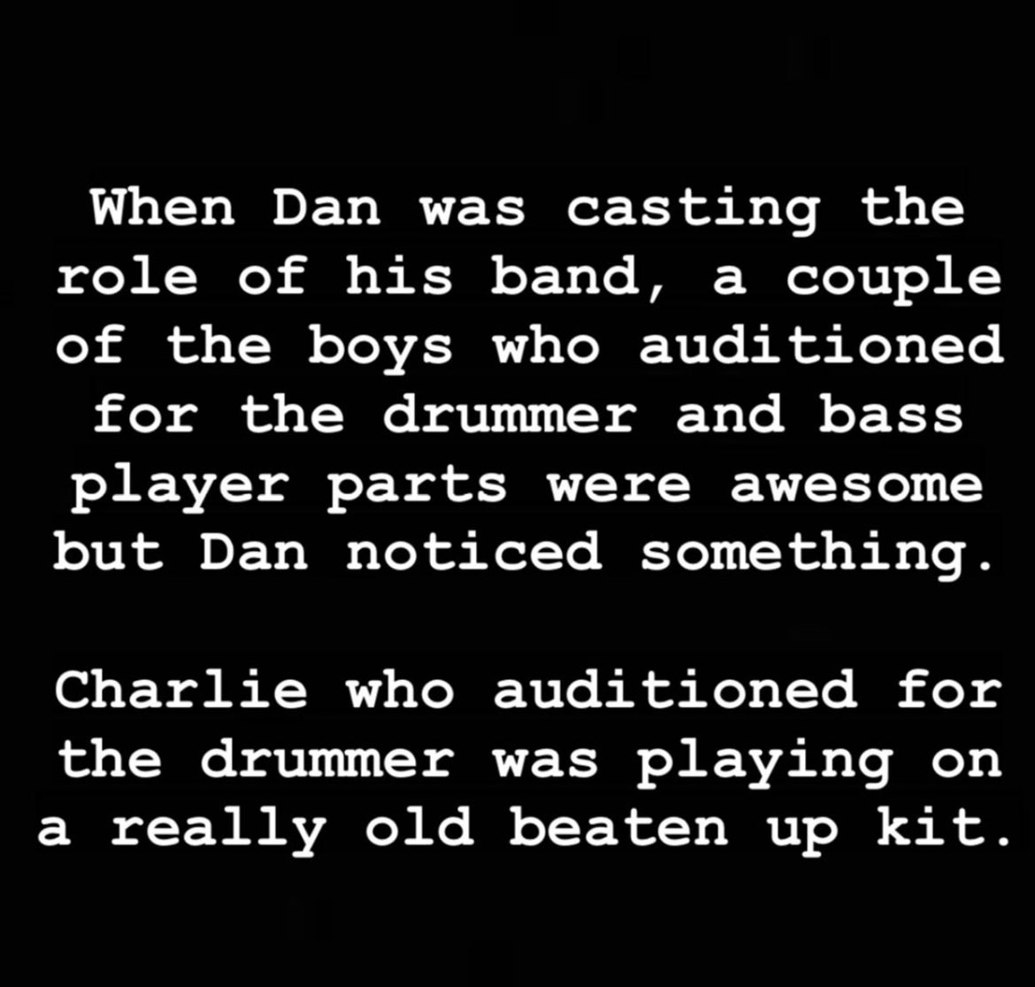 teamoperacrap's tweet photo. Dan is always bringing us joy in his music, but take a look at the joy he brought this kiddo. A new drum set! 

Hi fives to the sweetest man ever! @DanielJohnsHQ https://t.co/vBF4uplYKn