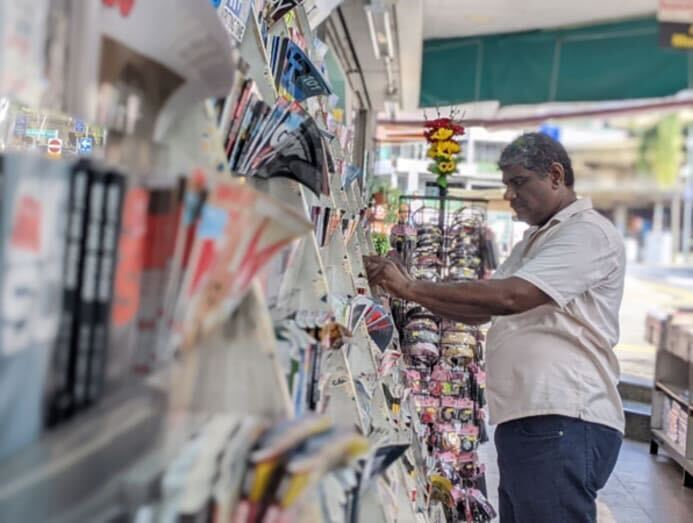 ChannelNewsAsia's tweet photo. Thambi Magazine Store is a beloved landmark in Holland Village. Its owner Sam tells CNA Lifestyle what’s kept his business going through the pandemic and digital disruption https://t.co/1vsaj9j4JV https://t.co/veFjSMkJ0F