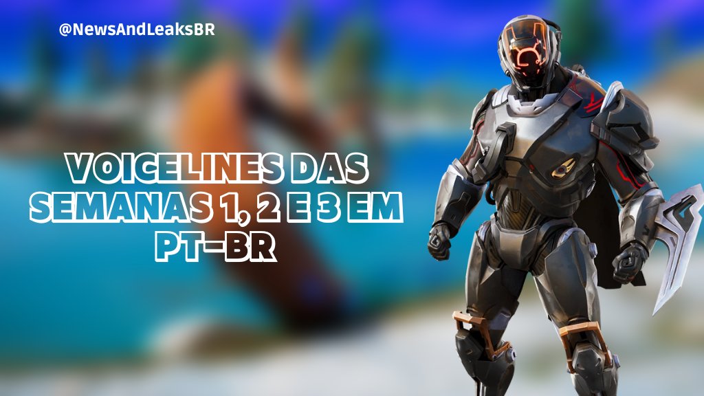 NewsAndLeaksBR's tweet photo. Áudios da Semanas 1, 2 e 3 do Fortnite! 

--> Os áudios estão divididos nesta Thread em:
- SEMANA 1: CIENTISTA
- SEMANA 2: CIENTISTA
- SEMANA 3: CIENTISTA
- SEMANA 3: AMIE

Siga a Thread para ficar por dentro da história! Se puder, deixe seu RT para ajudar.

+ | #Fortnite https://t.co/HzK83wT3pU