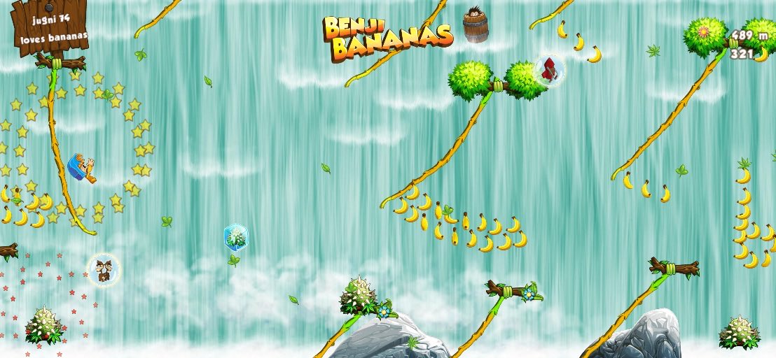 sadiazeb's tweet photo. I made an awesome score in @BenjiBananas, 493 meters! Can you beat it? https://t.co/tF8s3SfHLl https://t.co/ICno6dObay