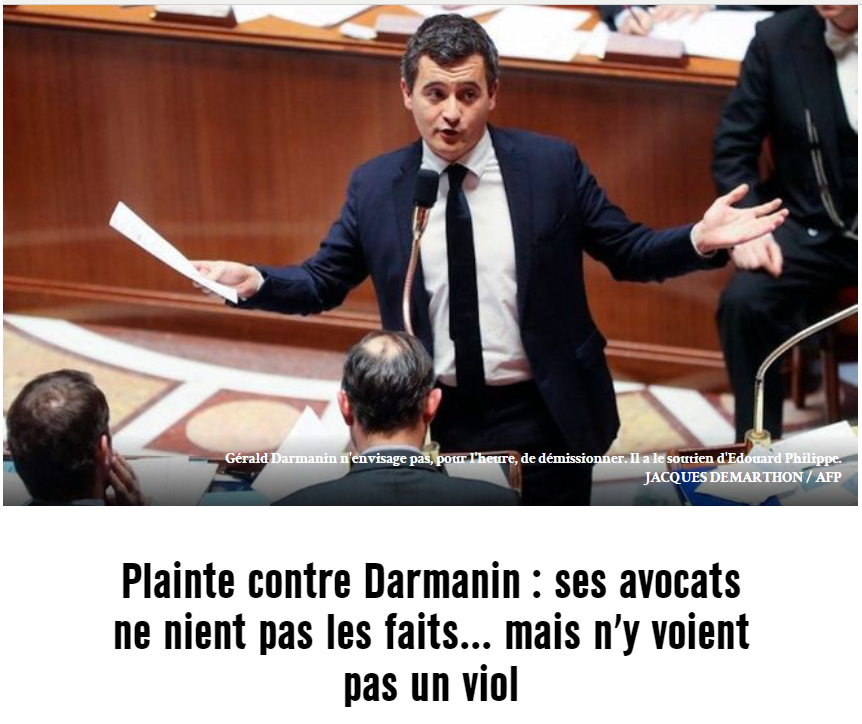 VincentLanies's tweet photo. @EmmanuelMacron Dixit le gars qui prétend que la lutte pour les femmes est la "grande cause" de son quinquennat tout en nommant des gens ministres en sachant qu'ils sont accusés de viol par plusieurs personnes et en nommant conseiller un gars CONDAMNÉ pour violences conjugales. https://t.co/Ex2wB4NNVE