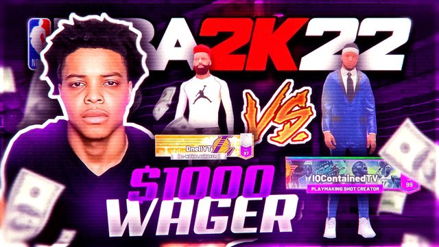 DnellGang's tweet photo. TYCENO BET $1,000 ON IQCONTAINED TO BEAT ME IN A SERIES ON NBA 2K22 #nba2k22 

https://t.co/plIb0Z7aso https://t.co/NgVAr5I17a