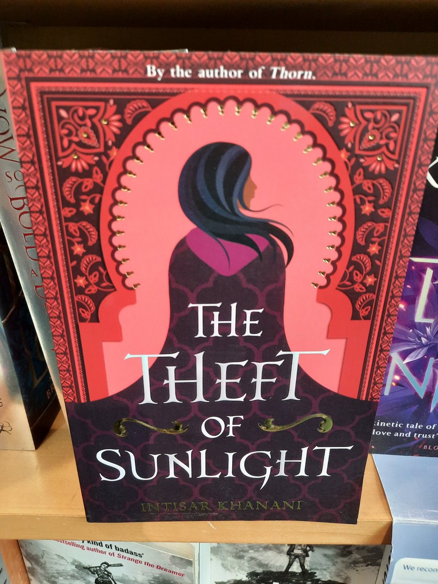 LitCelebrAsian's tweet photo. ☀️ What sequels have caught your eye? 

Spotted #TheTheftofSunlight, sequel to #Thorn by Intisar Khanani @BooksByIntisar ⚘

📷 Co-host @glaiza_echo https://t.co/mQUoJ8yYyw https://t.co/OYZTlTgZ5o