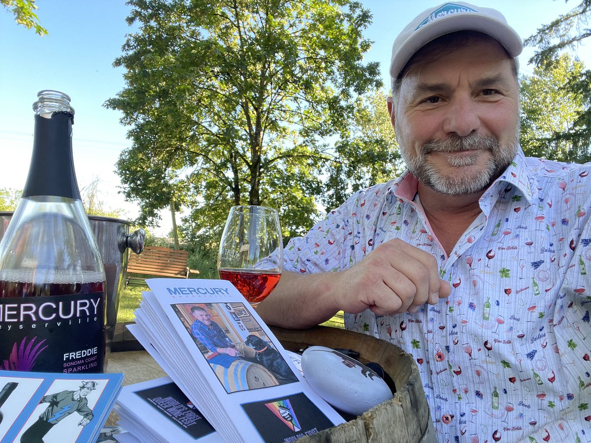 MercuryWine's tweet photo. It’s here! The first Oregon #queerwinefestival @RemyWines !!! Looking forward to a wine-tastic evening with all my new friends! https://t.co/j4iBNicq5d