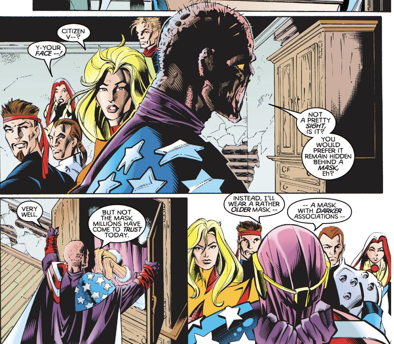 Screw It Comics on Twitter: "The big reveal. Talking 'Bout Busiek:  Thunderbolts on our podcast — Apple Podcast Link: https://t.co/xmJ0uAgOOp  https://t.co/HBxWf1gZOd" / Twitter