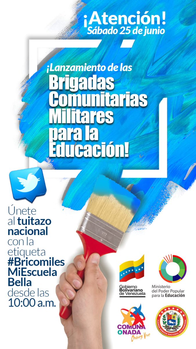 SecEducYaracuy's tweet photo. #BricomilesMiEscuelaBella
@SecEducYaracuy @MPPEDUCACION @JLEONYARA @ZonaEducYara @GobiernoYaracuy https://t.co/ZyHEyPAwU0