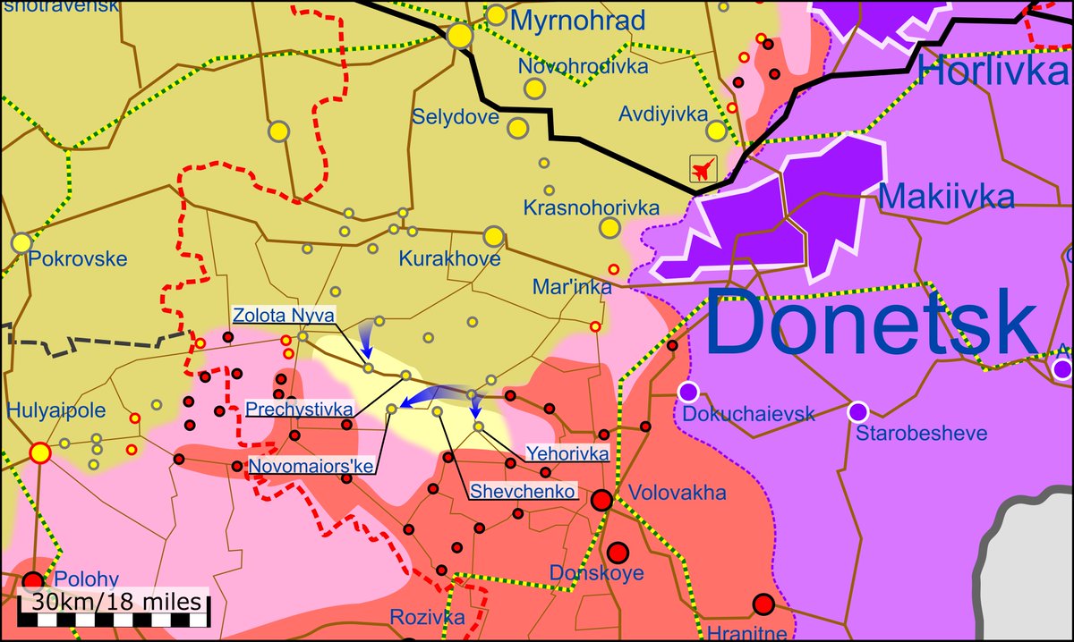 Карта боевых действий: Карта боевых действий в Украине. 26 июня 2022 год