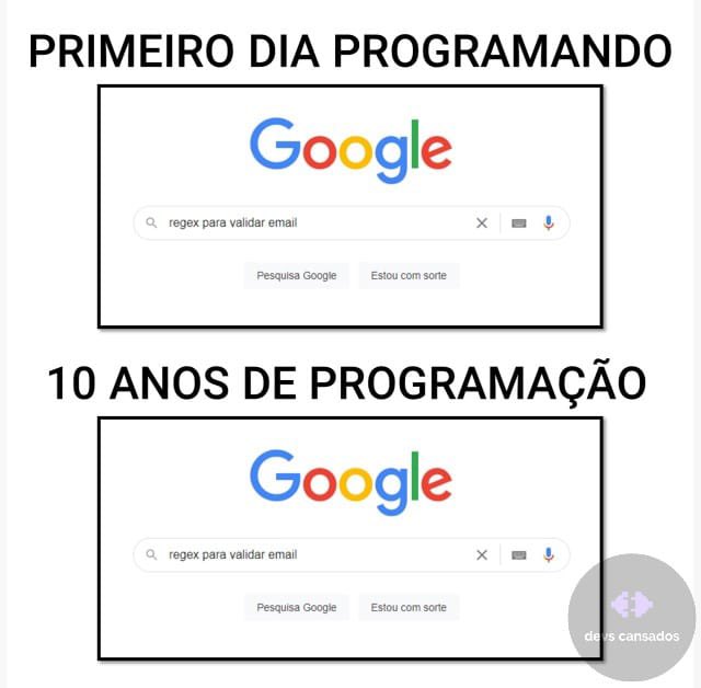 devscansados's tweet photo. se alguém falar que sabe regex de cabeça, tá mentindo https://t.co/PJLM1nG1bw