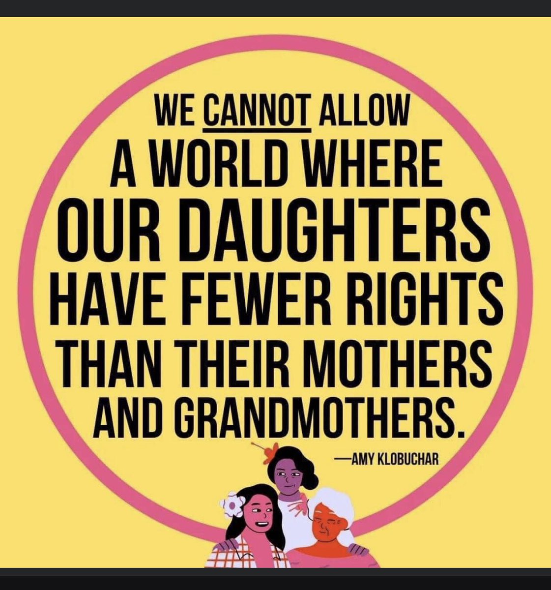 👇 What RBG said. Maddening and unconstitutional.  Unacceptable. 🤬
#FundamentalRights  #ReproductiveRights #HumanRights #MyBodyMyChoice