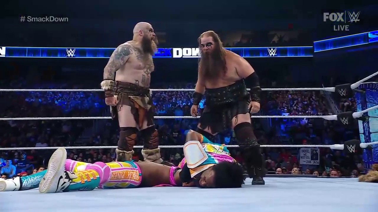 WWE on FOX on Twitter: "The Viking Raiders are back! #SmackDown @Erik_WWE | @Ivar_WWE https://t.co/whQtAVKUol" / Twitter