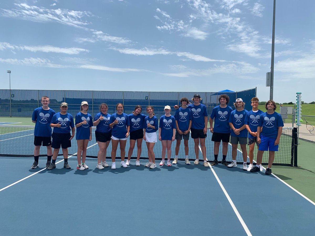 CircleMTennis's tweet photo. We have concluded our T-Bird Tennis Camps!
It was a great week full of hard work and a lot of fun. Looking forward to the future of the T-Bird tennis programs! @CircleTBird @CircleMTennis @ThunderbirdTen1 https://t.co/rdO7brSu2T
