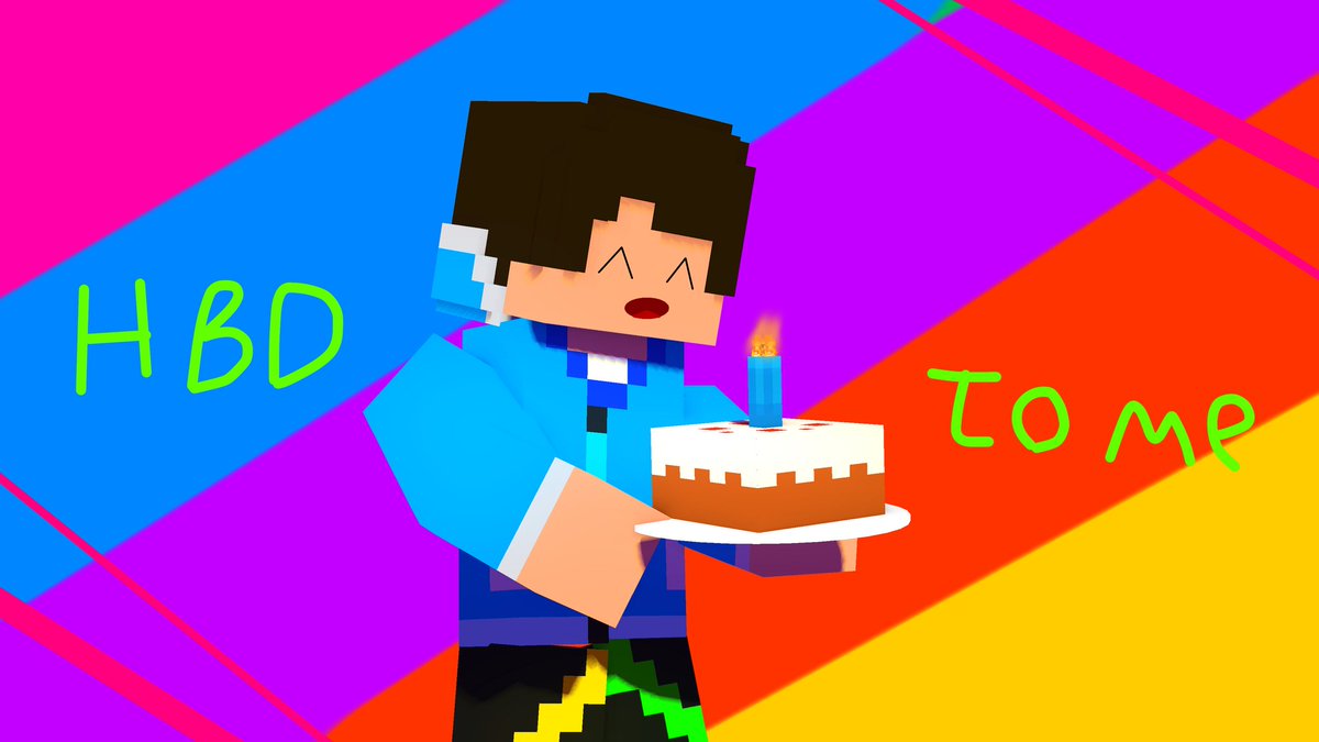 Kadoyasha's tweet photo. sepamat ulang tahun untukku :D
(ultahnya kemaren, sorry kalau post sekarang soalnya lupa wkwkwk :v)

#Minecraft #mineimator #mineimatorrender #renderminecraft #MinecraftLegends https://t.co/IwZ73zl7GP